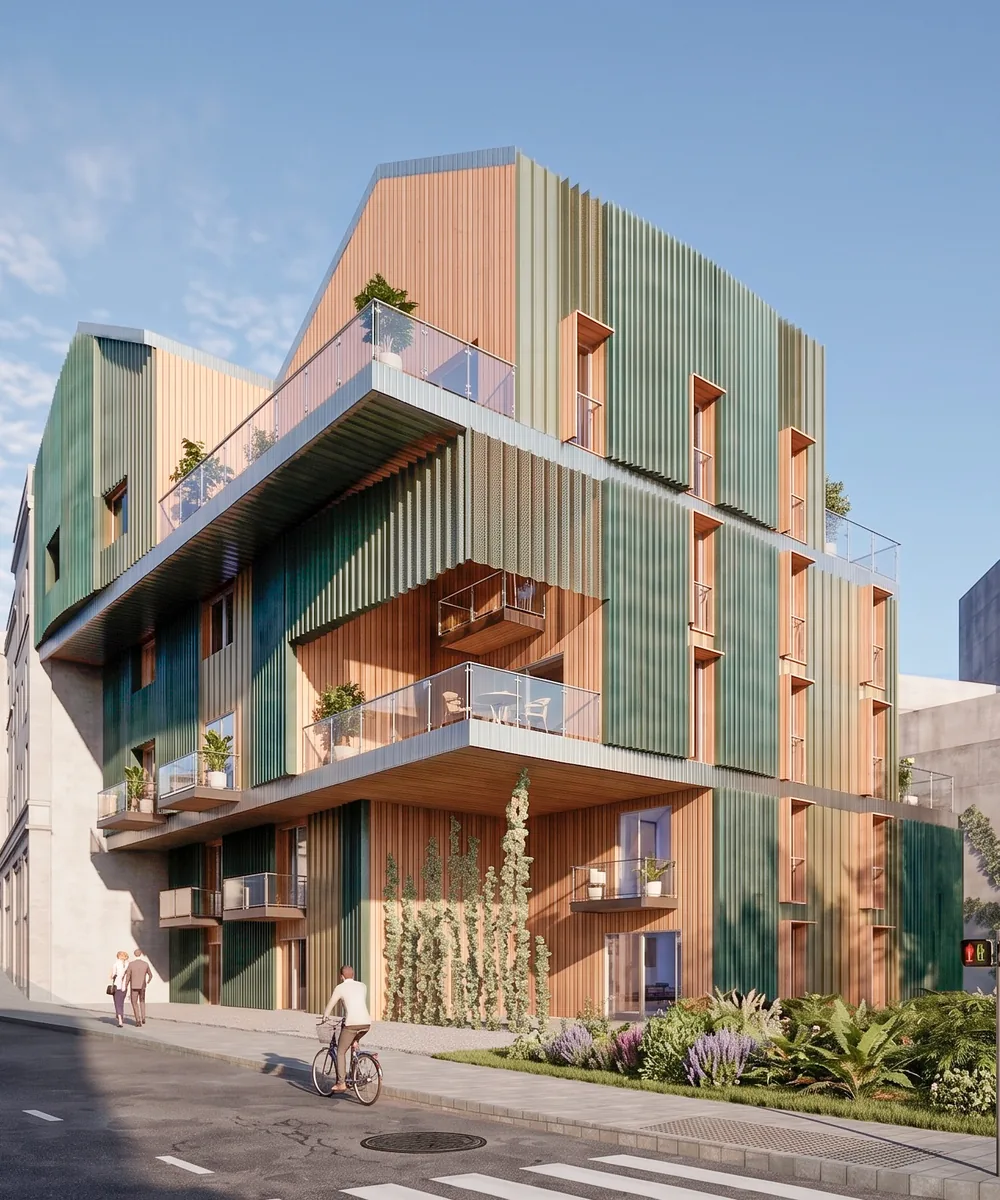 Vivienda · Lamas de Madera